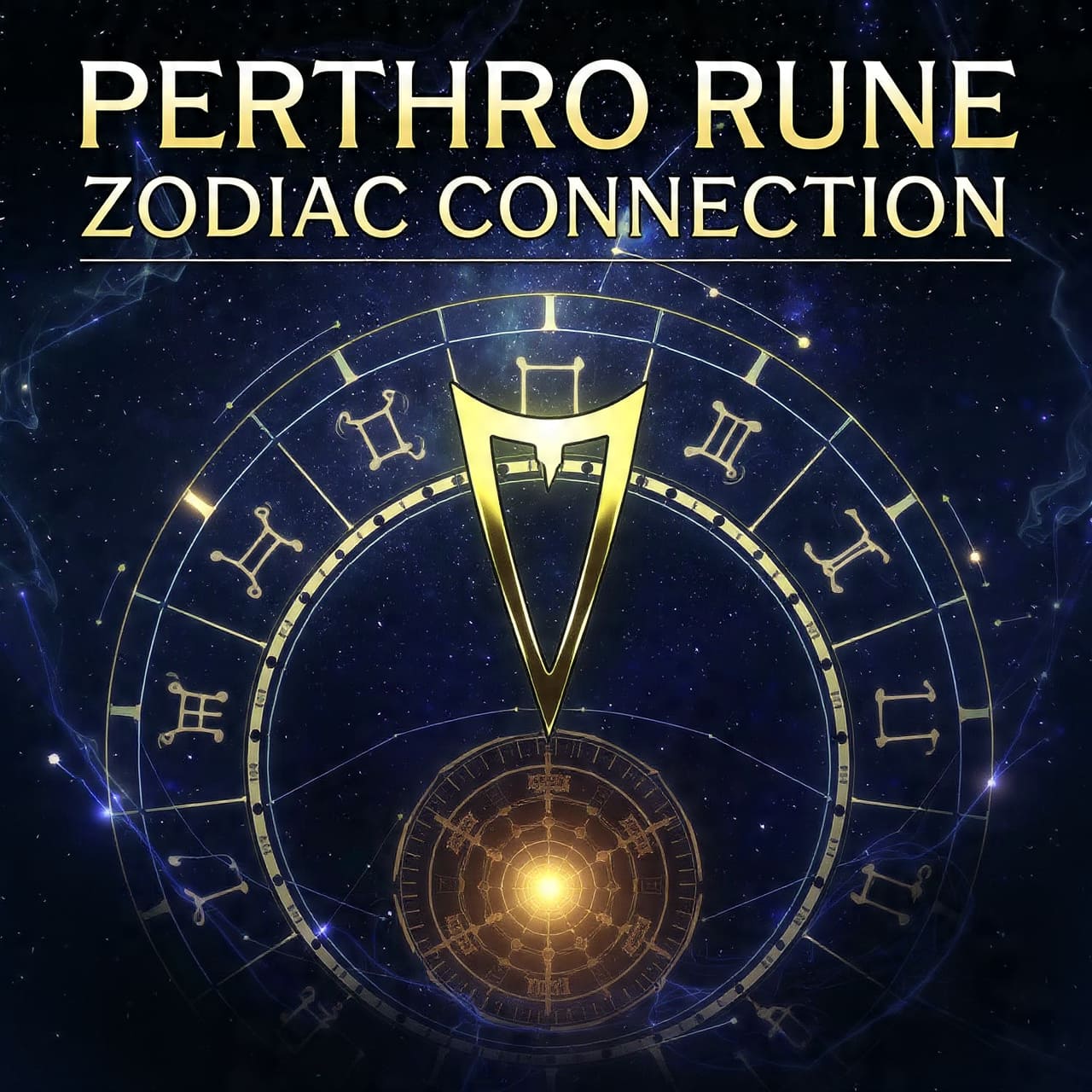 Perthro Rune Zodiac Connection