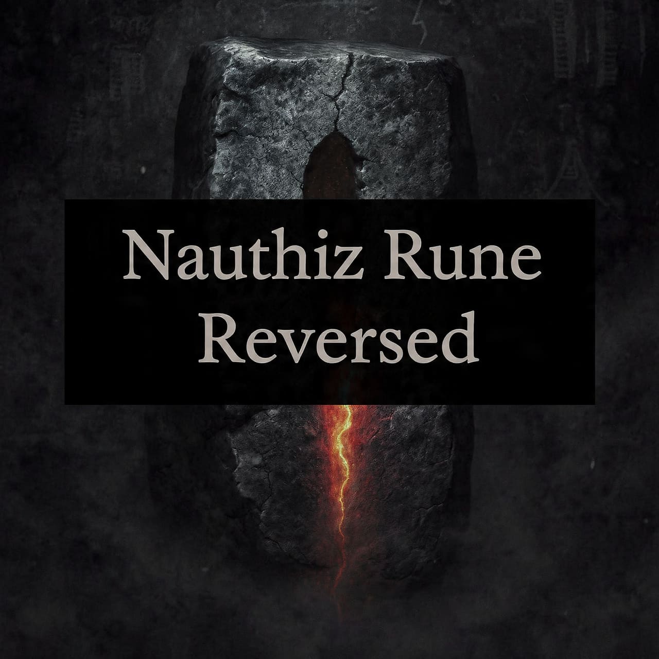 Nauthiz Rune Reversed