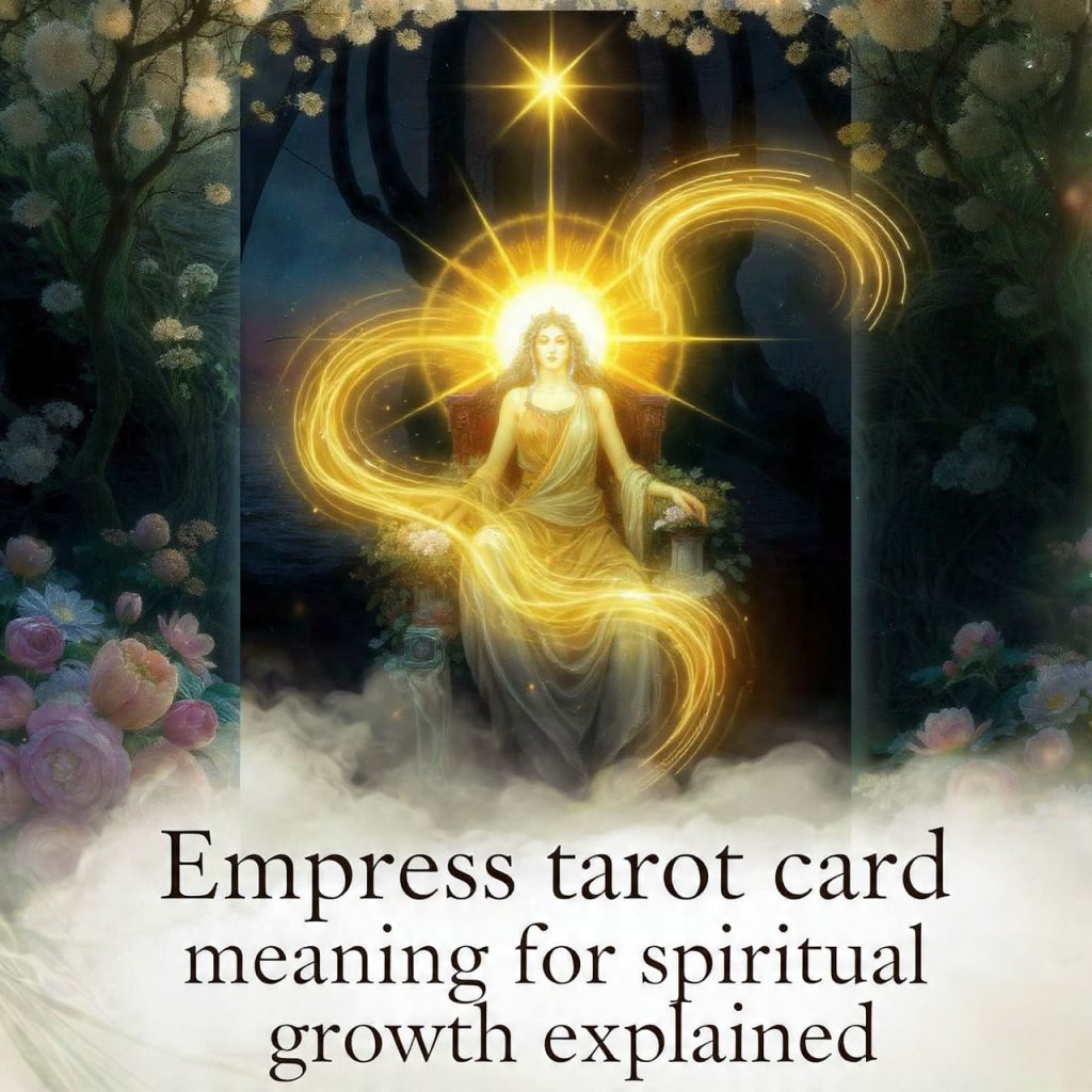 Empress tarot card meaning for spiritual growth explained