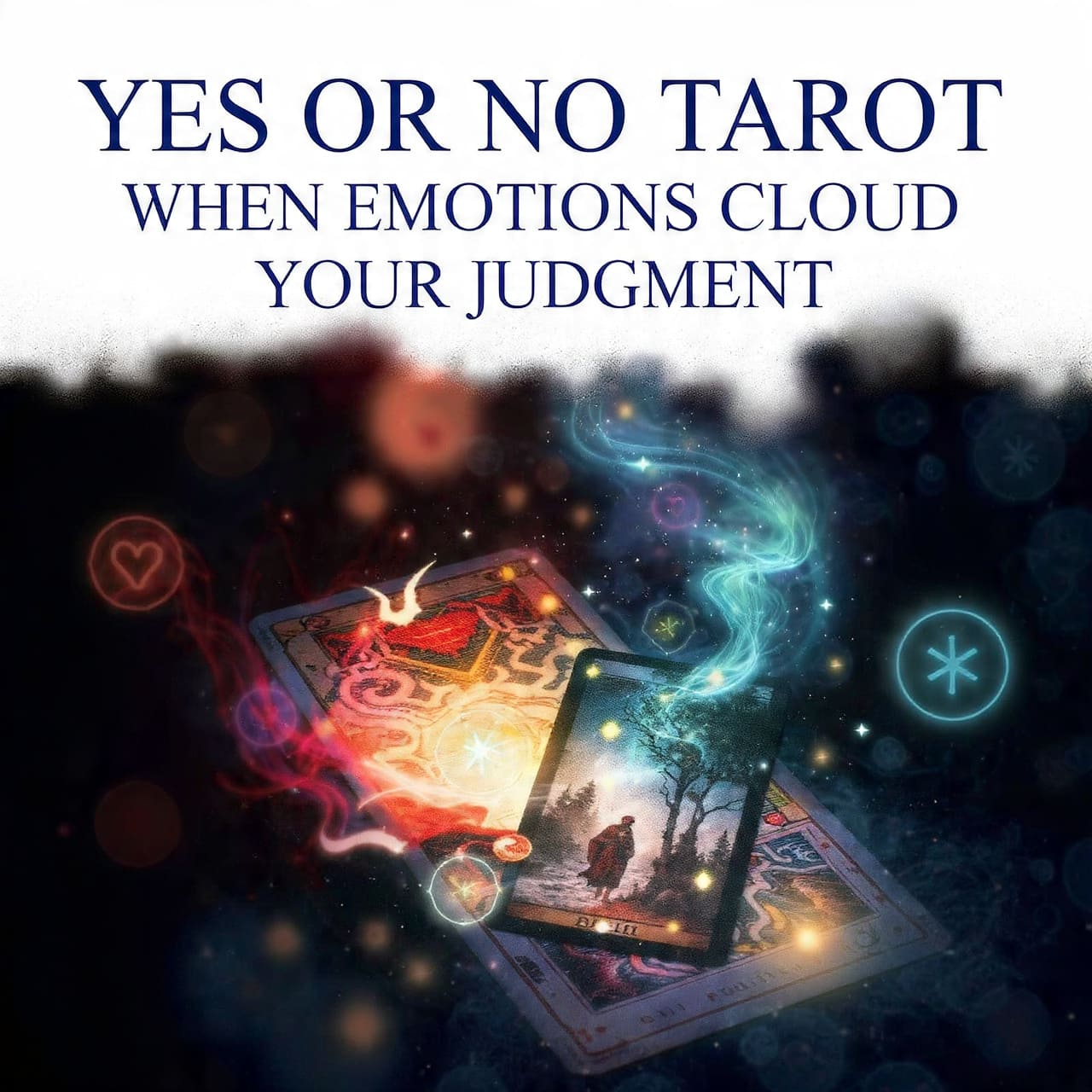 Yes or No Tarot when emotions cloud your judgment