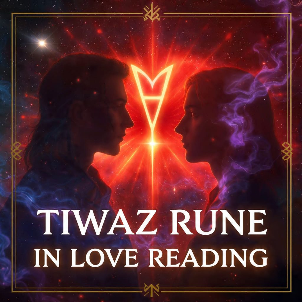 Tiwaz Rune in Love Reading