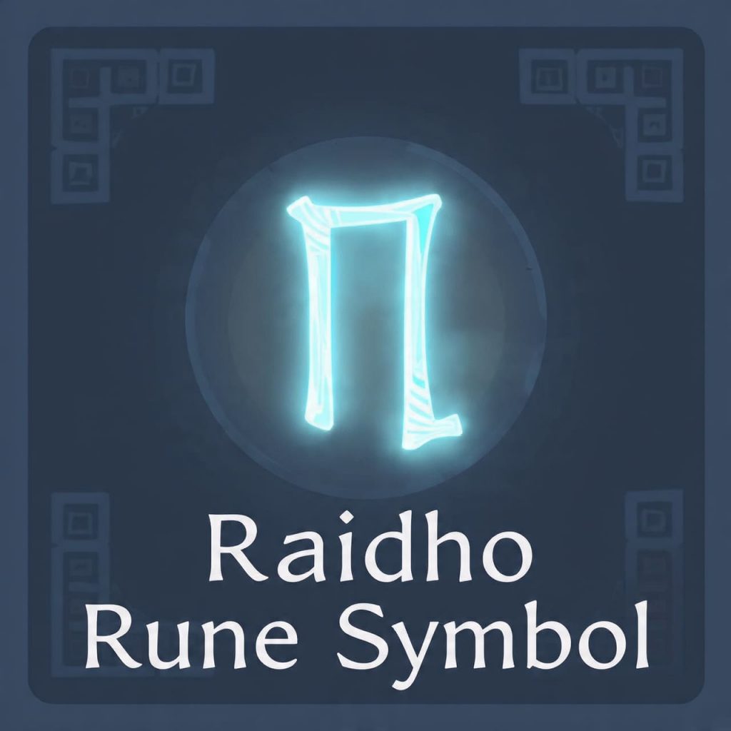 Raidho Rune Symbol