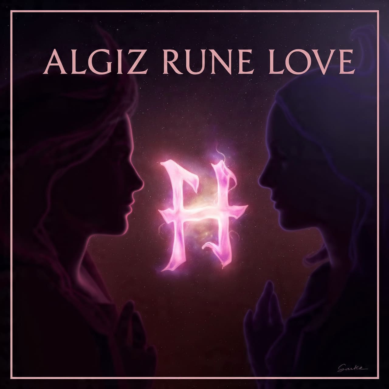 Algiz Rune Love