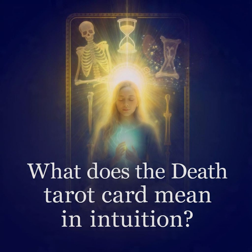 What does the Death tarot card mean in intuition?