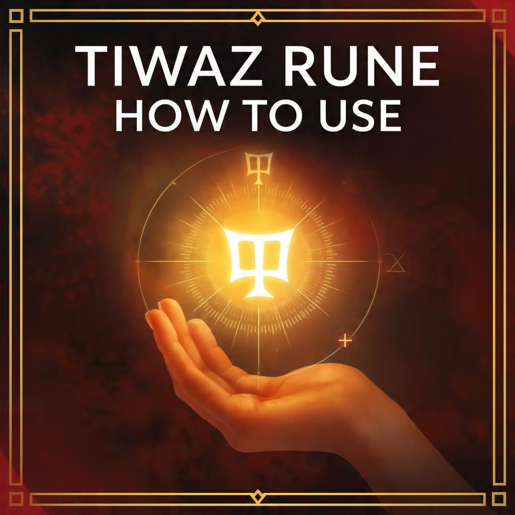 Tiwaz Rune How to Use