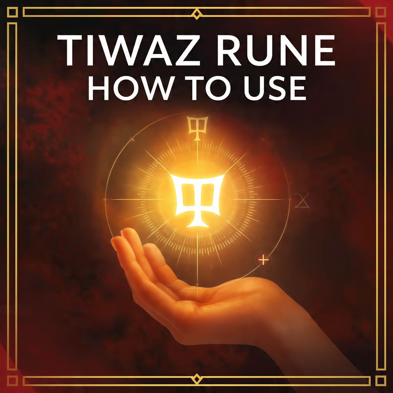 Tiwaz Rune How to Use