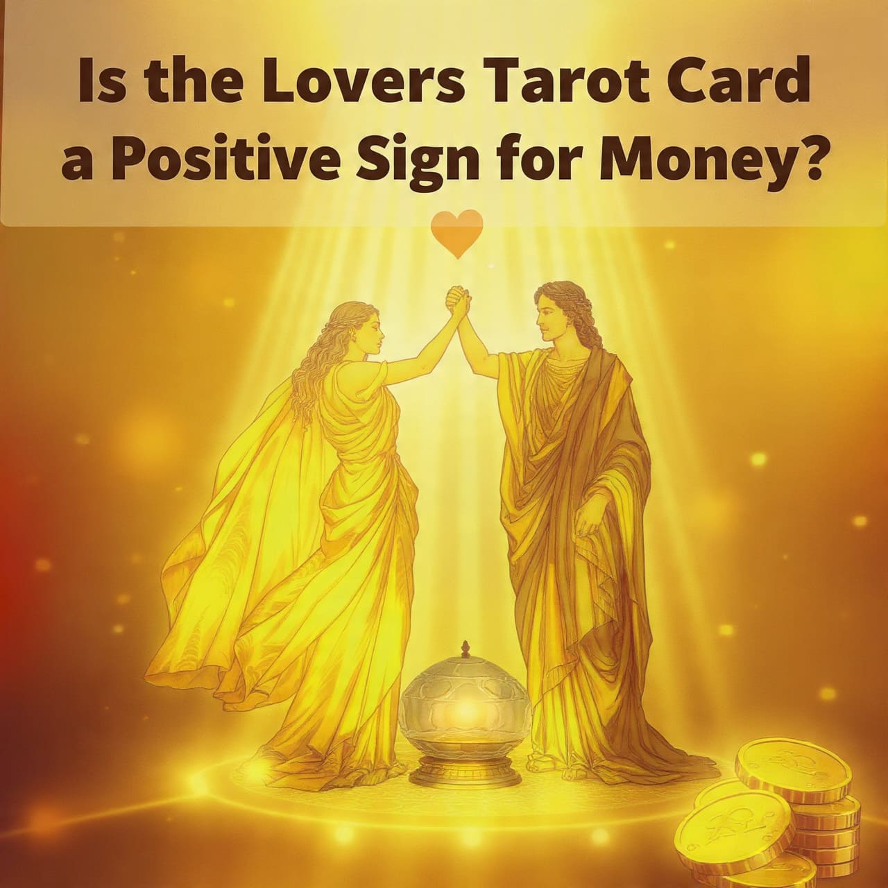 Is the Lovers tarot card a positive sign for money?