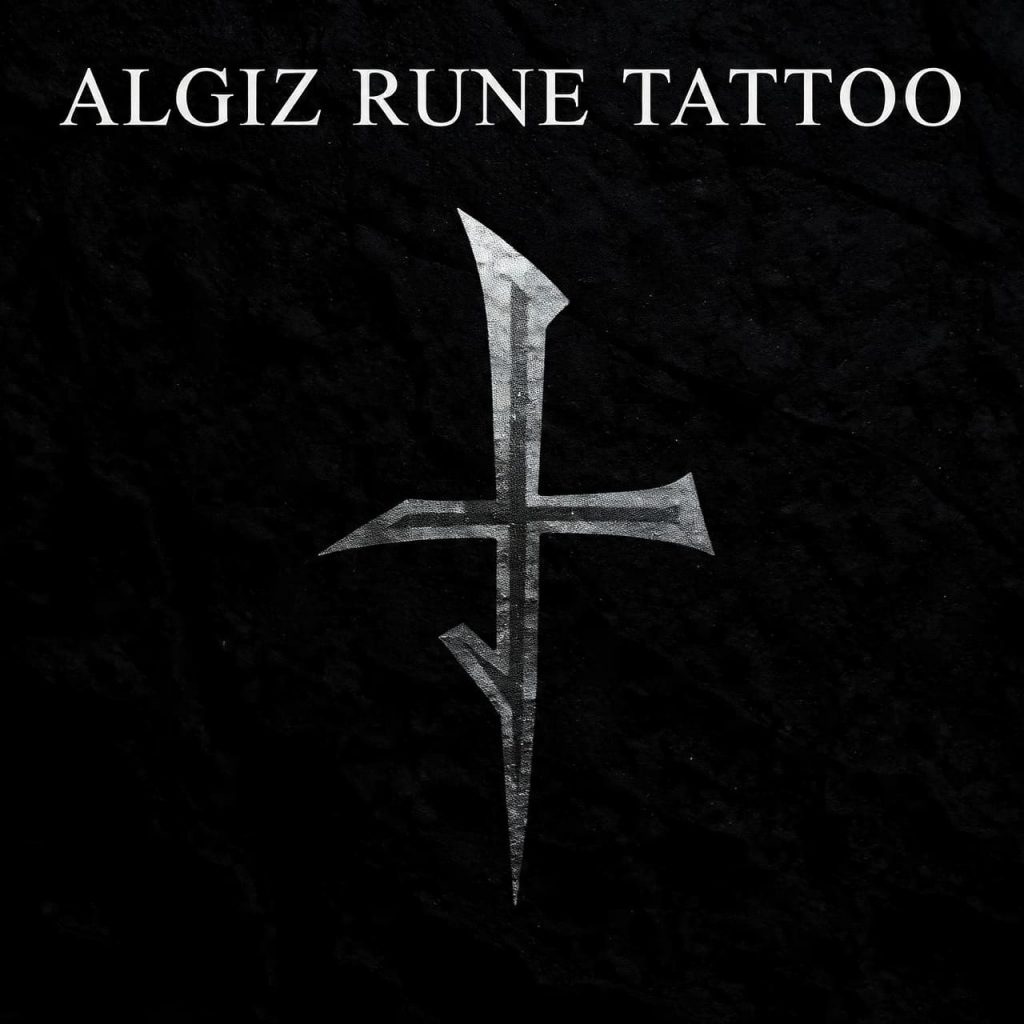 Algiz Rune Tattoo