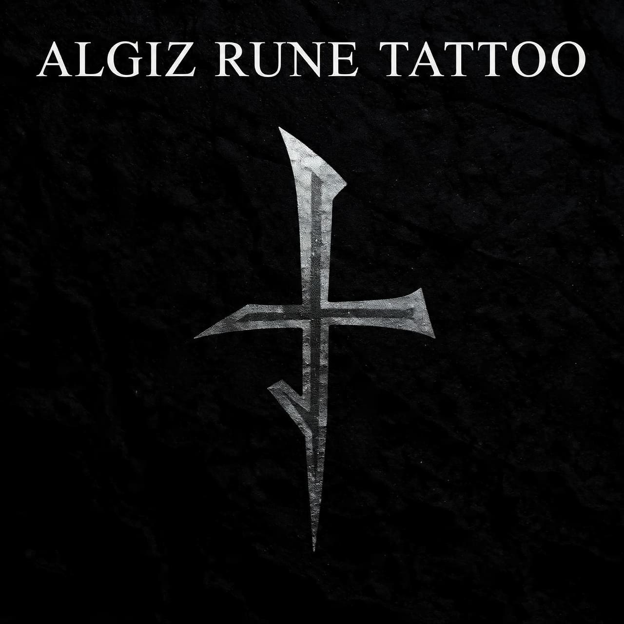 Algiz Rune Tattoo