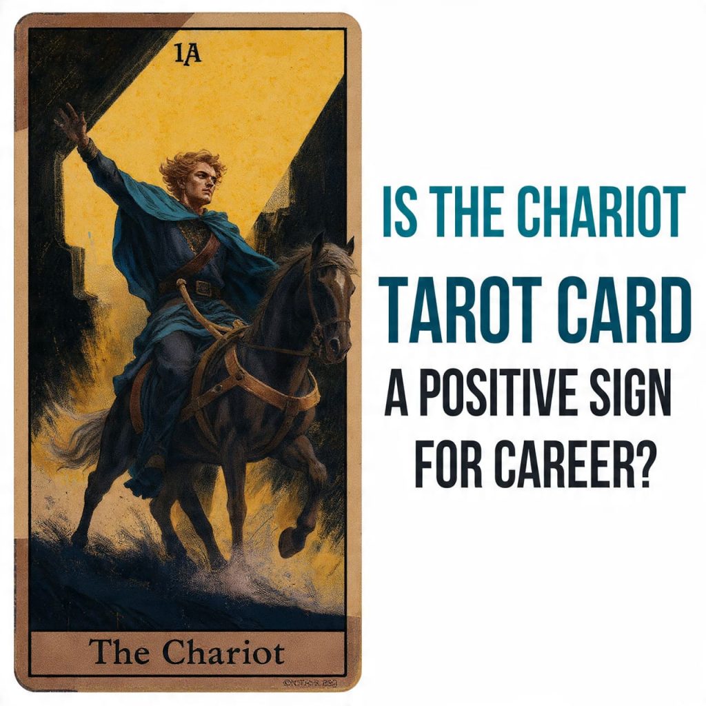 Is the Chariot tarot card a positive sign for career?
