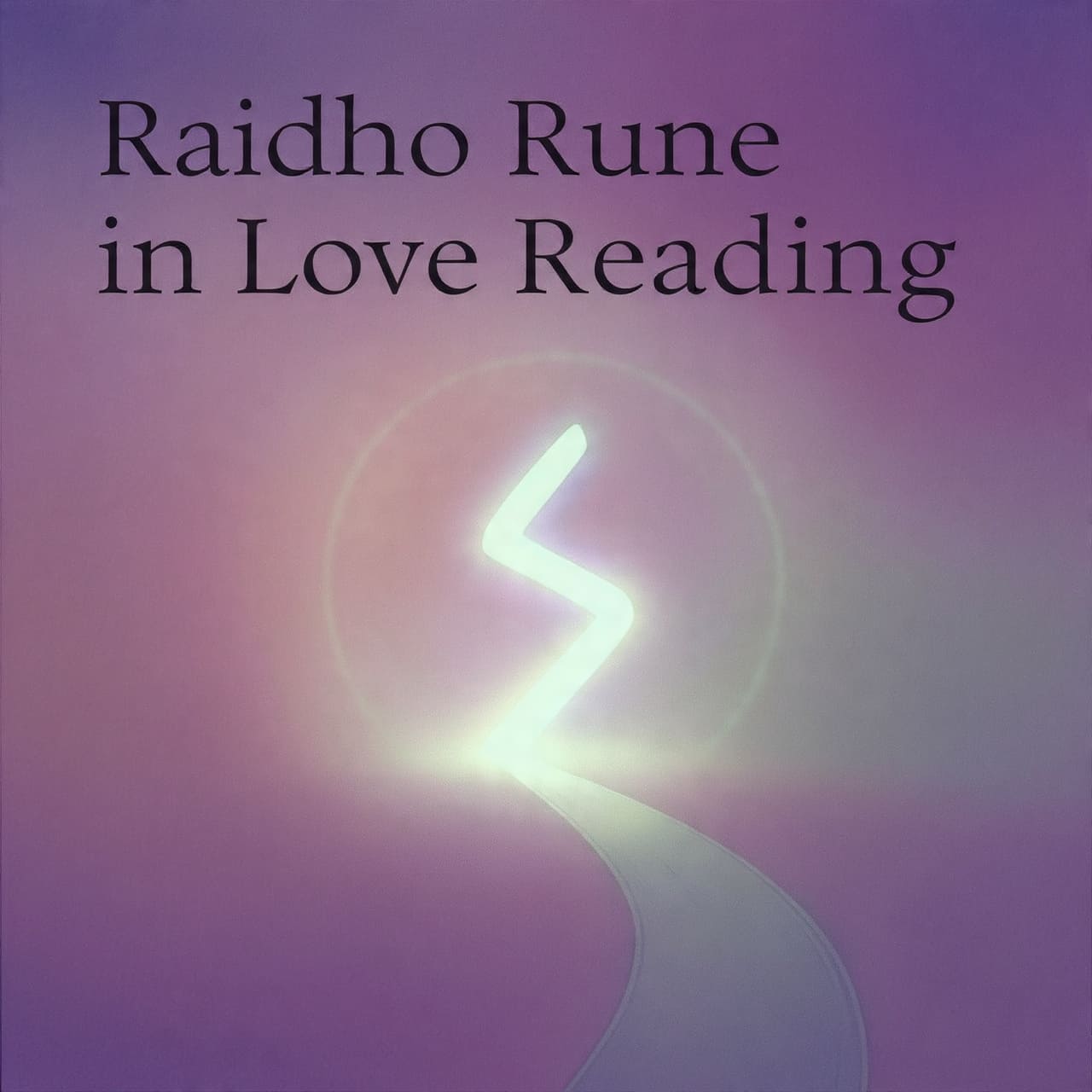 Raidho Rune in Love Reading