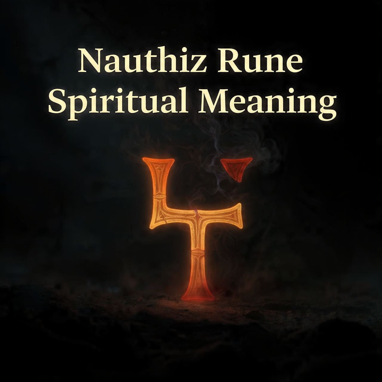 Nauthiz rune spiritual meaning
