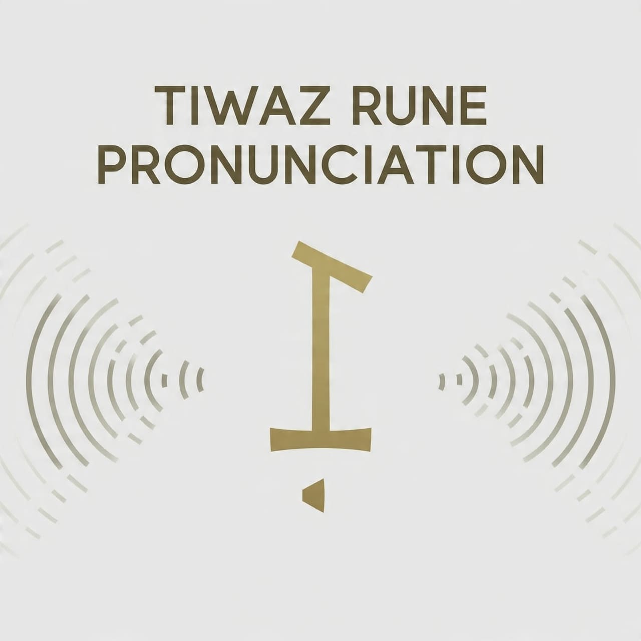Tiwaz Rune Pronunciation
