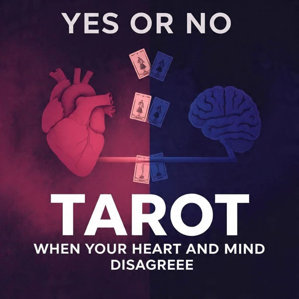 Yes or No Tarot when your heart and mind disagree