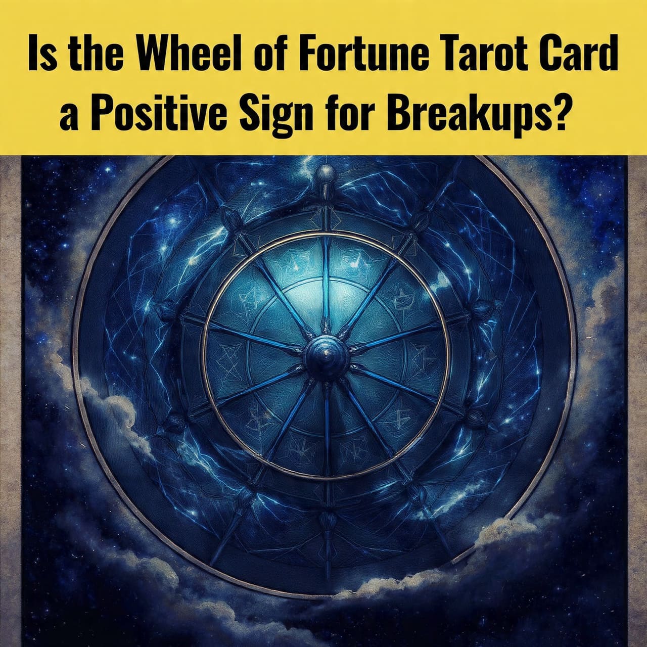 Is the Wheel of Fortune tarot card a positive sign for breakups?