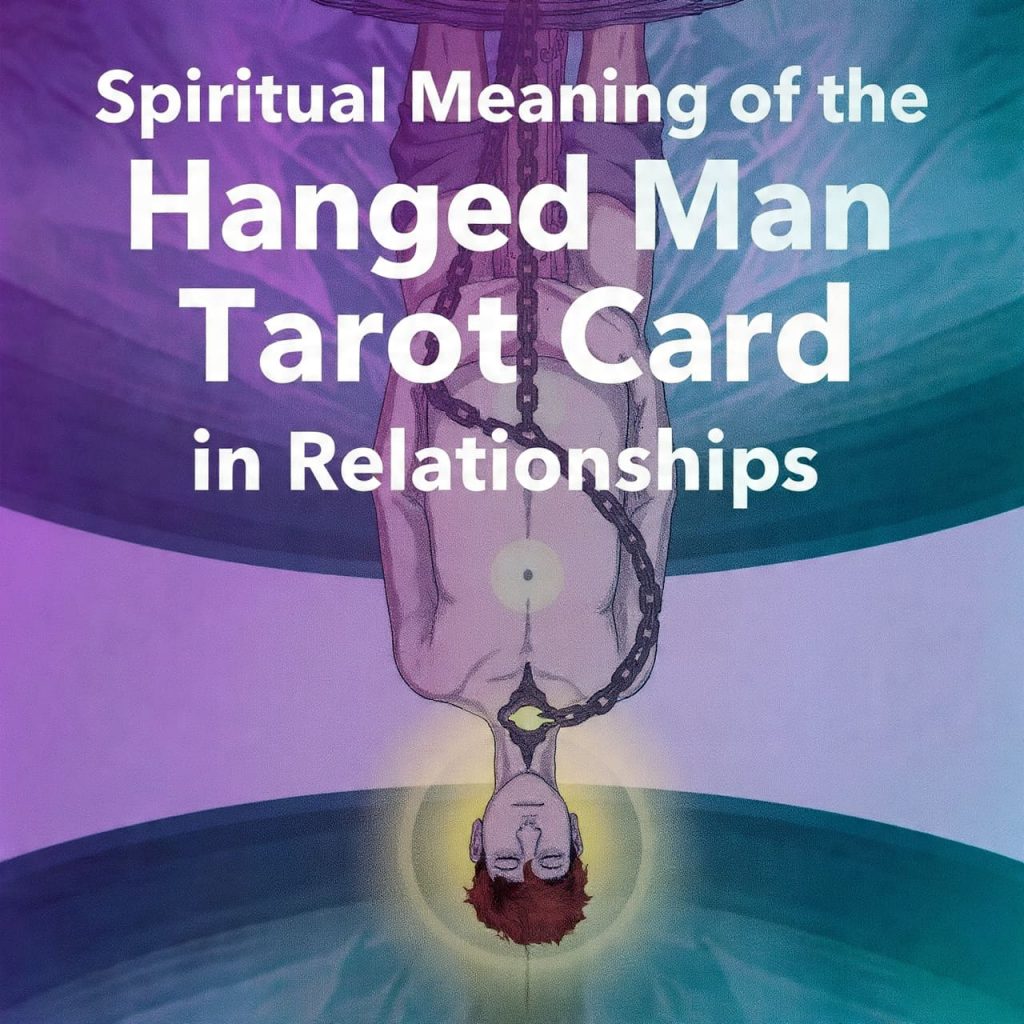 Spiritual meaning of the Hanged Man tarot card in relationships