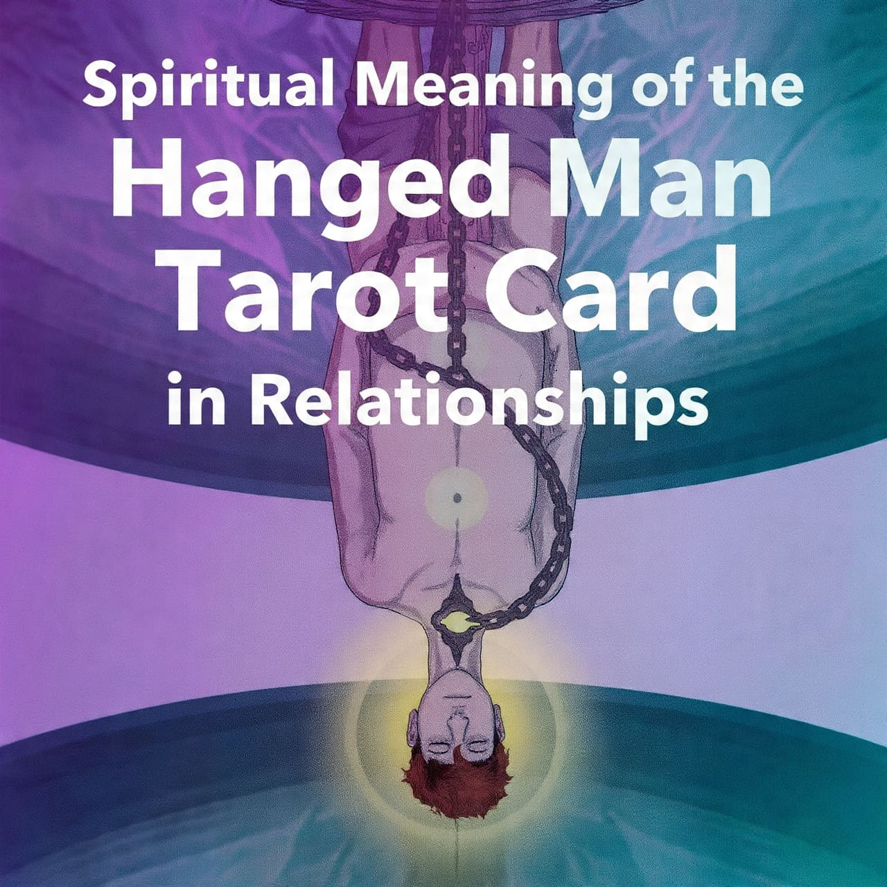 Spiritual meaning of the Hanged Man tarot card in relationships
