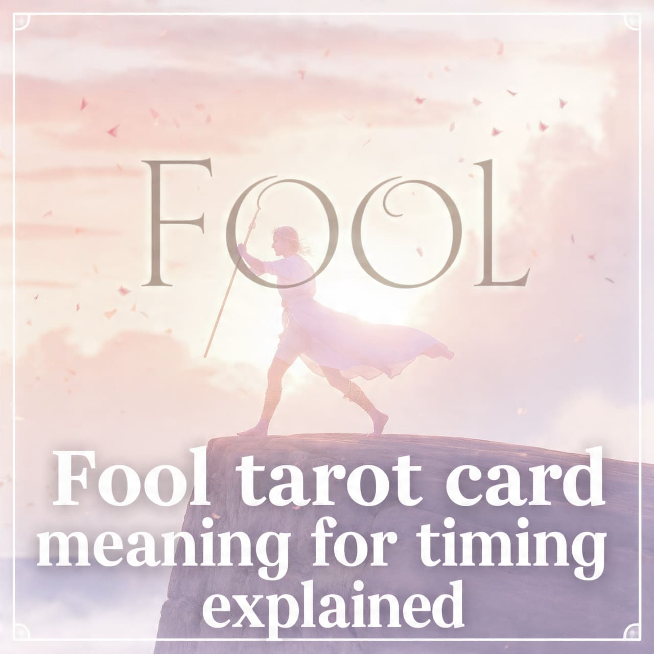 Fool tarot card meaning for timing explained