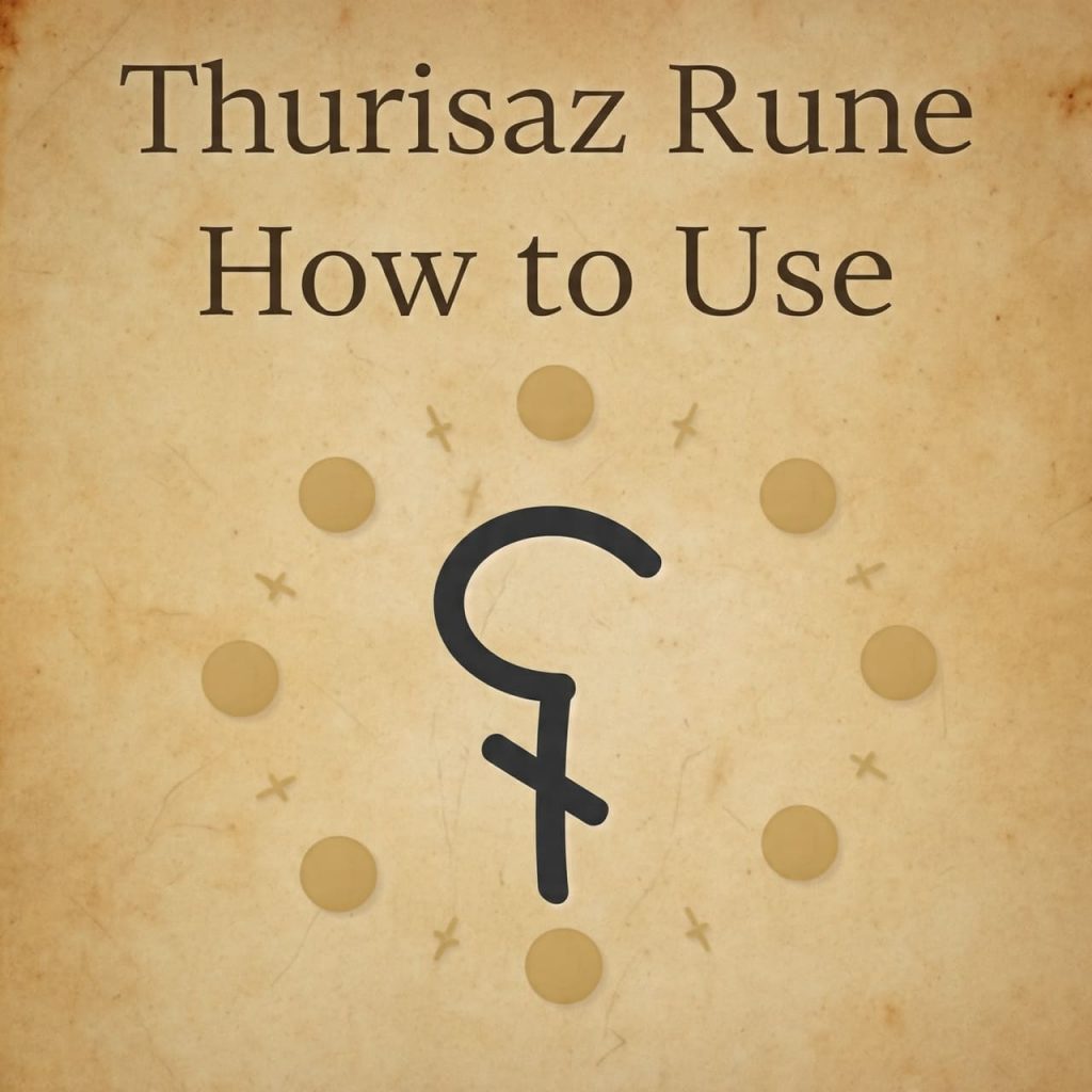 Thurisaz Rune How to Use