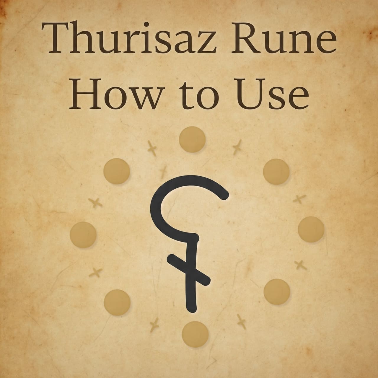 Thurisaz Rune How to Use