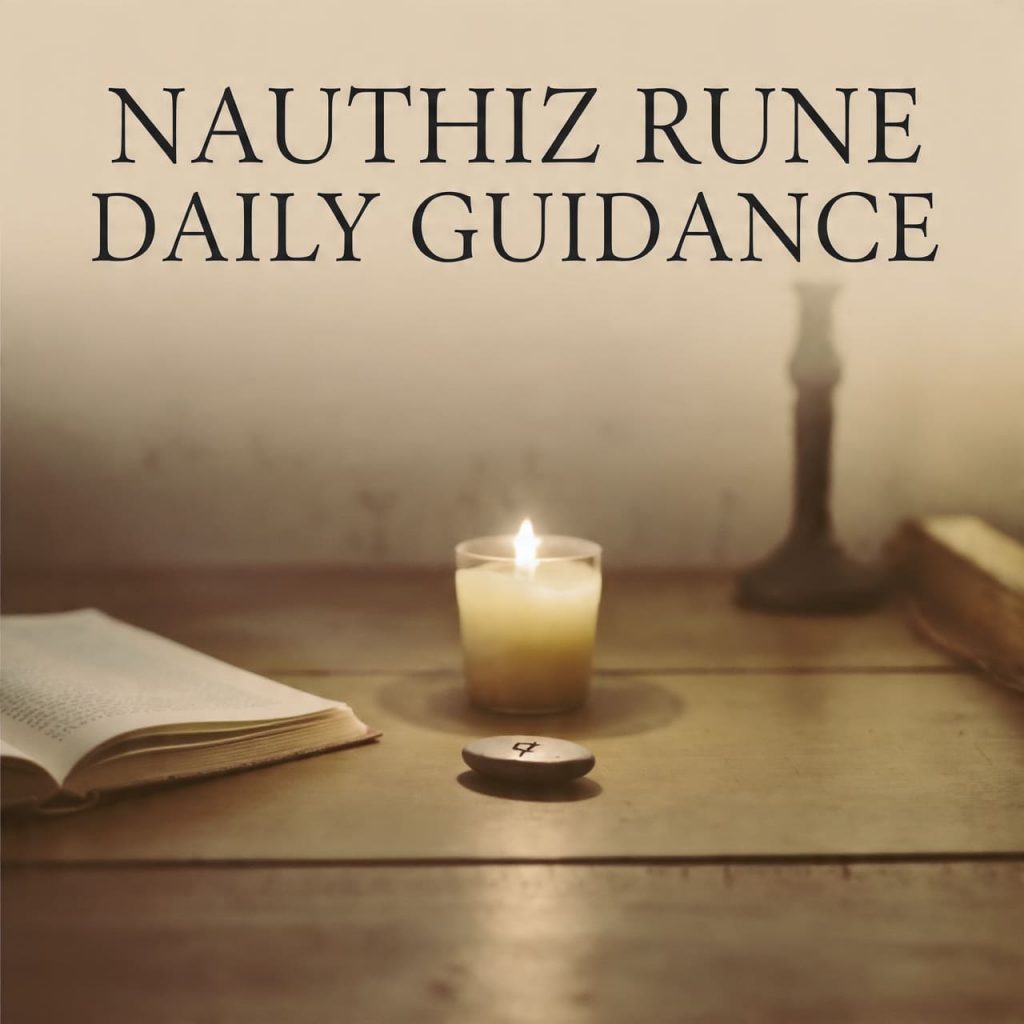 Nauthiz Rune Daily Guidance