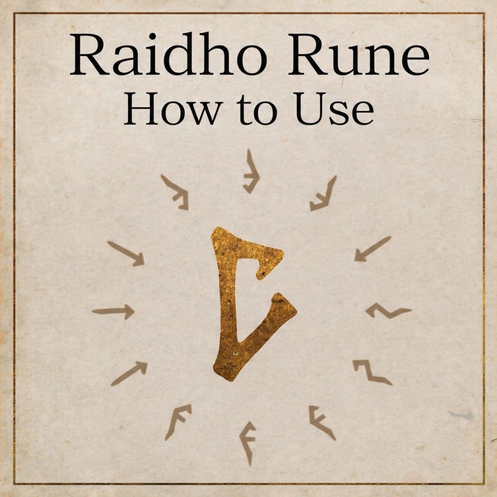 Raidho Rune How to Use