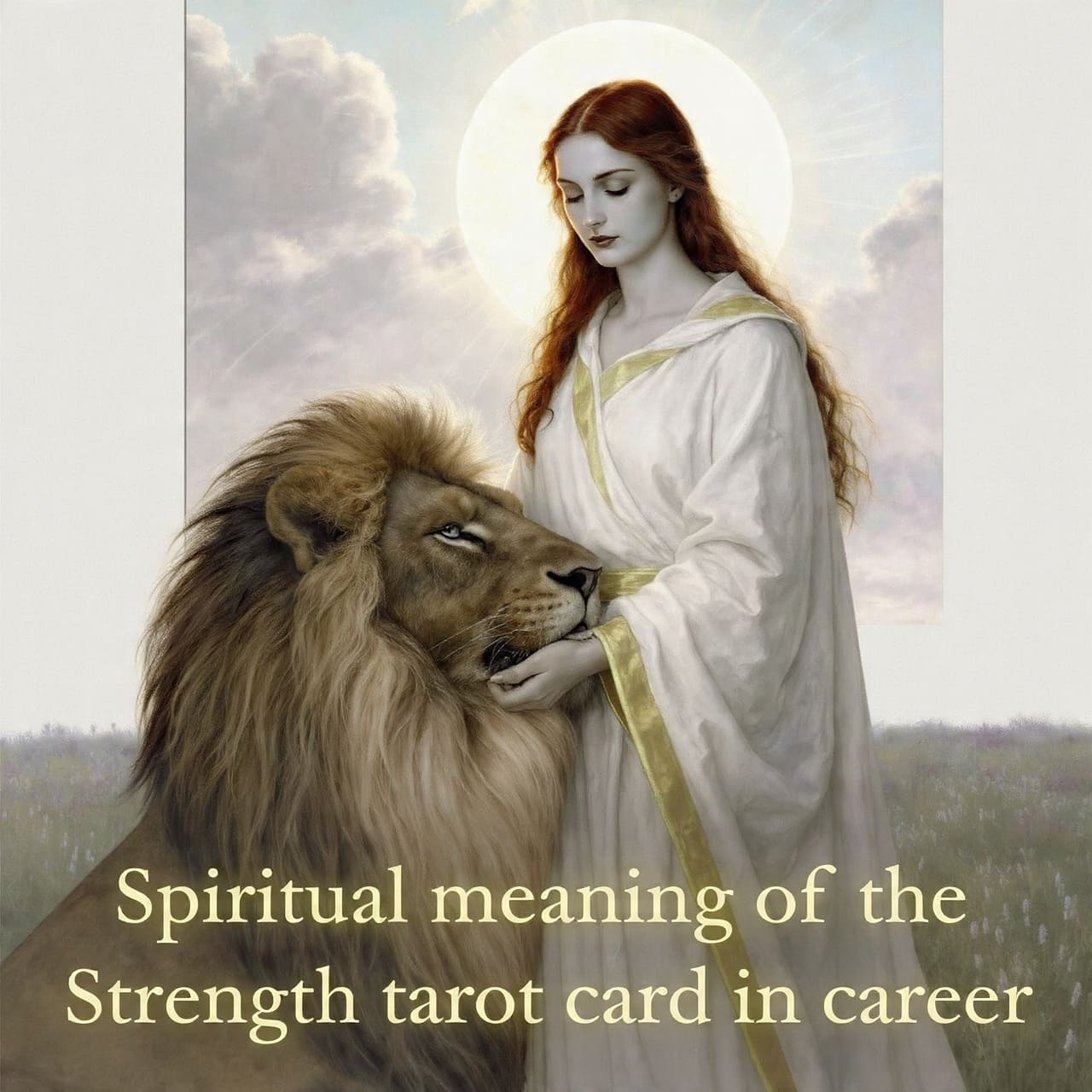 Spiritual meaning of the Strength tarot card in career