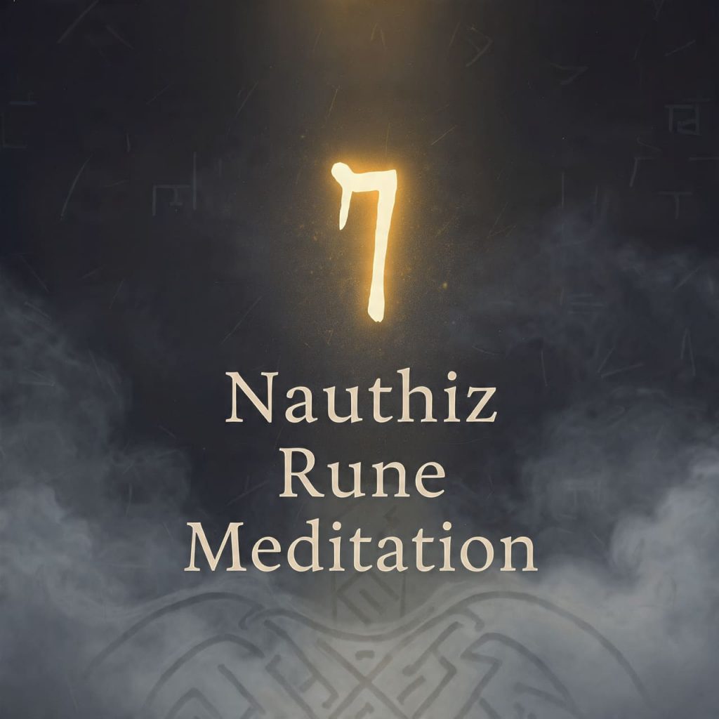 Nauthiz rune meditation