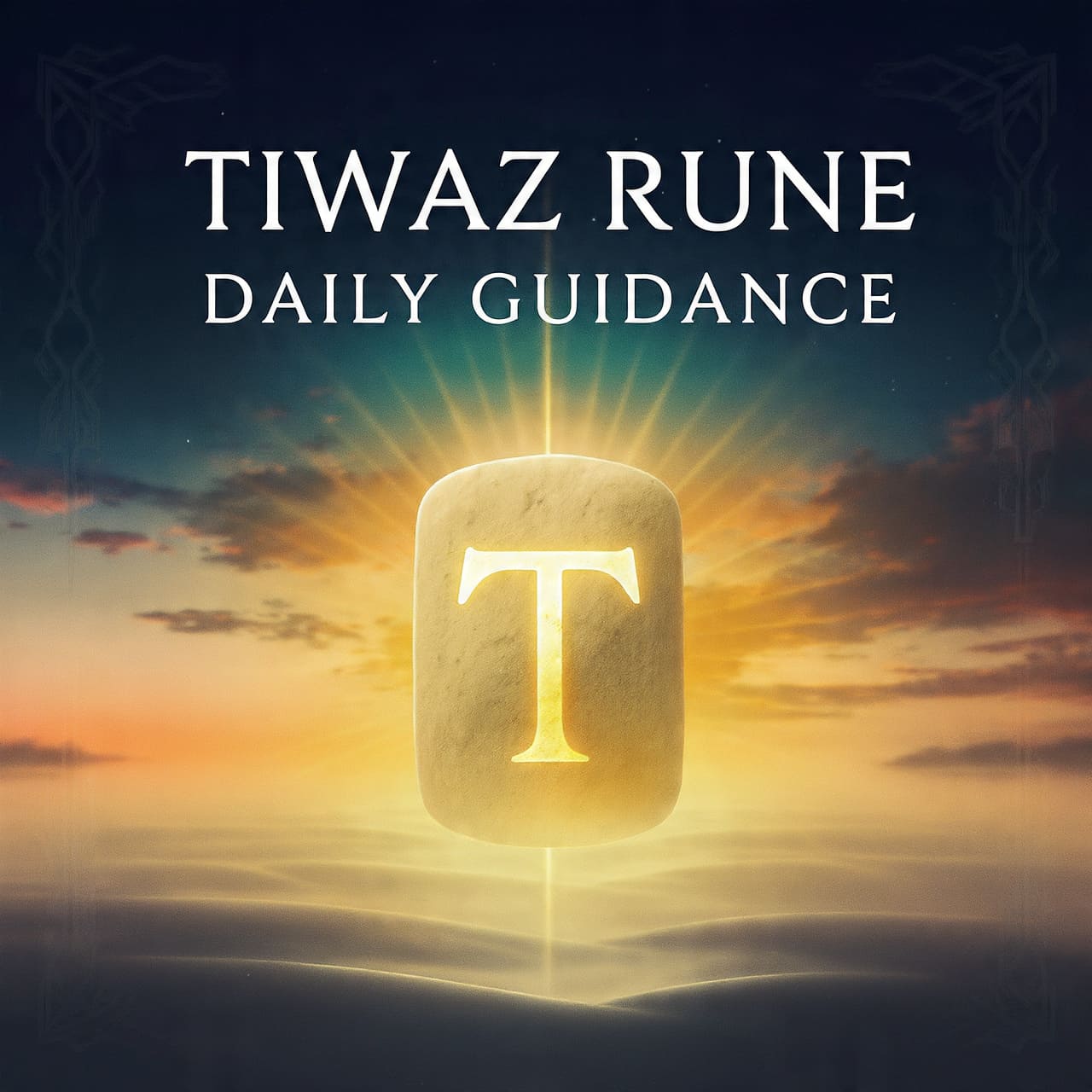 Tiwaz Rune Daily Guidance