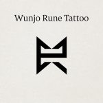 Wunjo Rune Tattoo