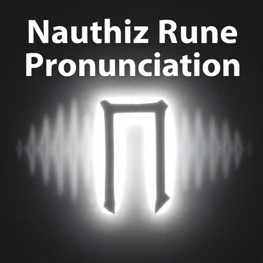 Nauthiz rune pronunciation