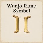 Wunjo Rune Symbol