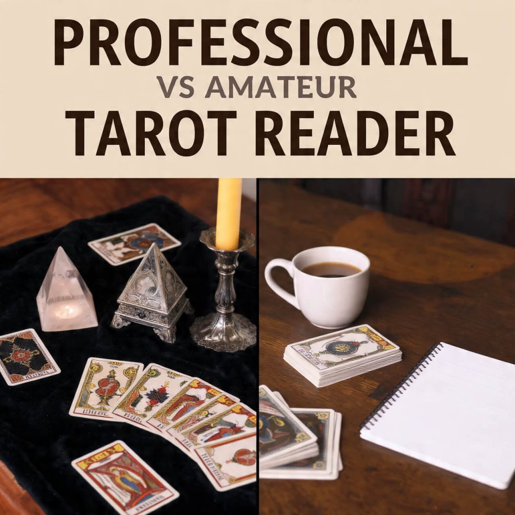 Professional vs Amateur Tarot Reader