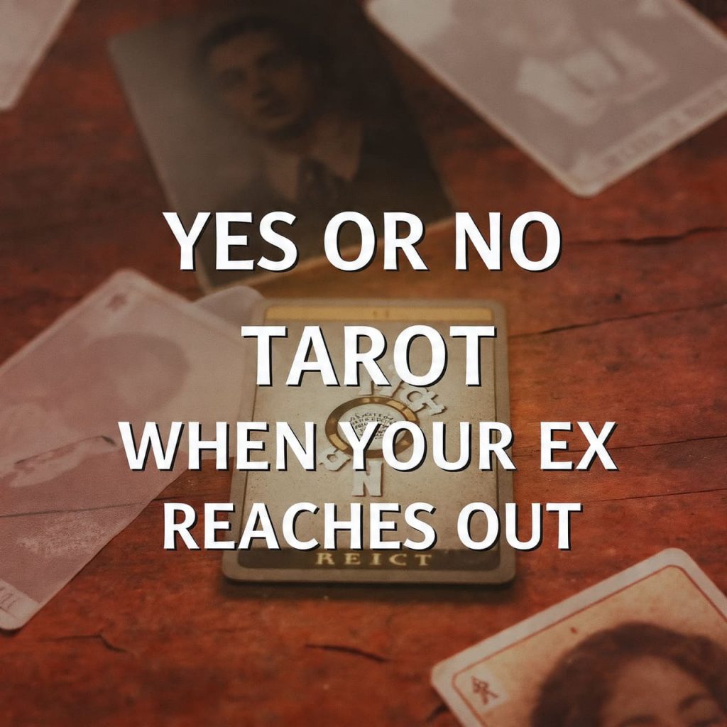 Yes or No Tarot when your ex reaches out