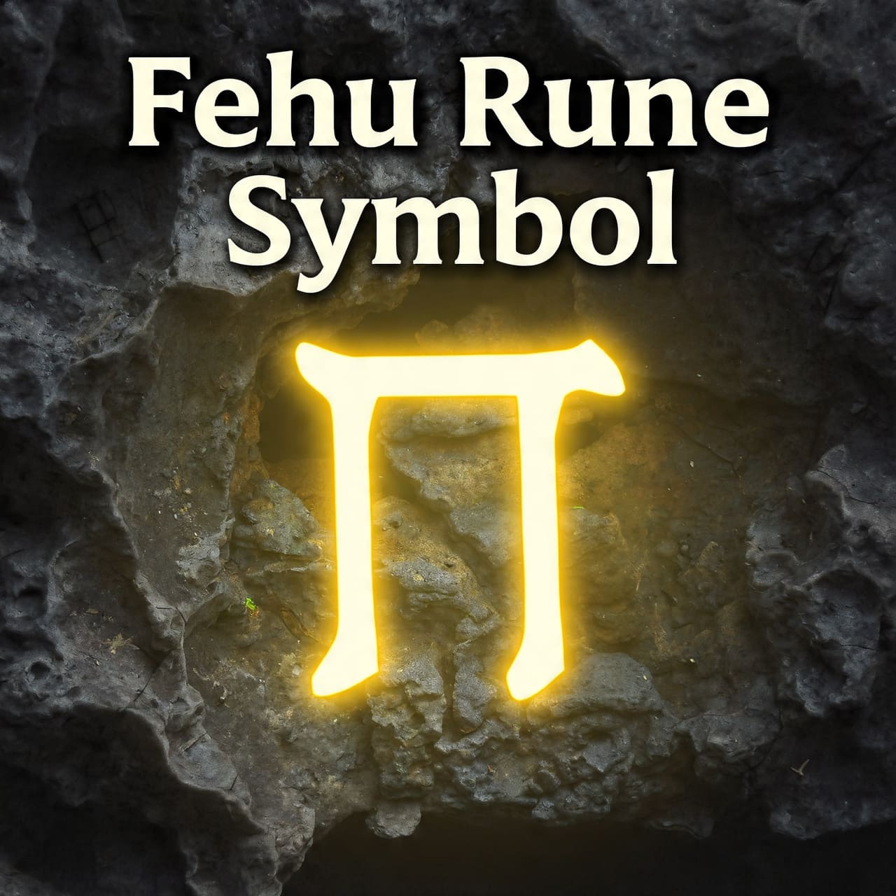 Fehu rune symbol