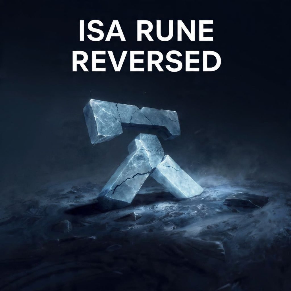 Isa Rune Reversed