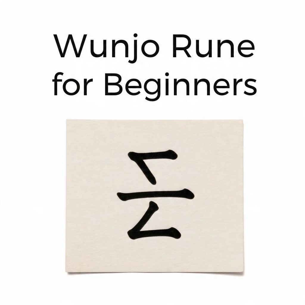 Wunjo Rune for Beginners