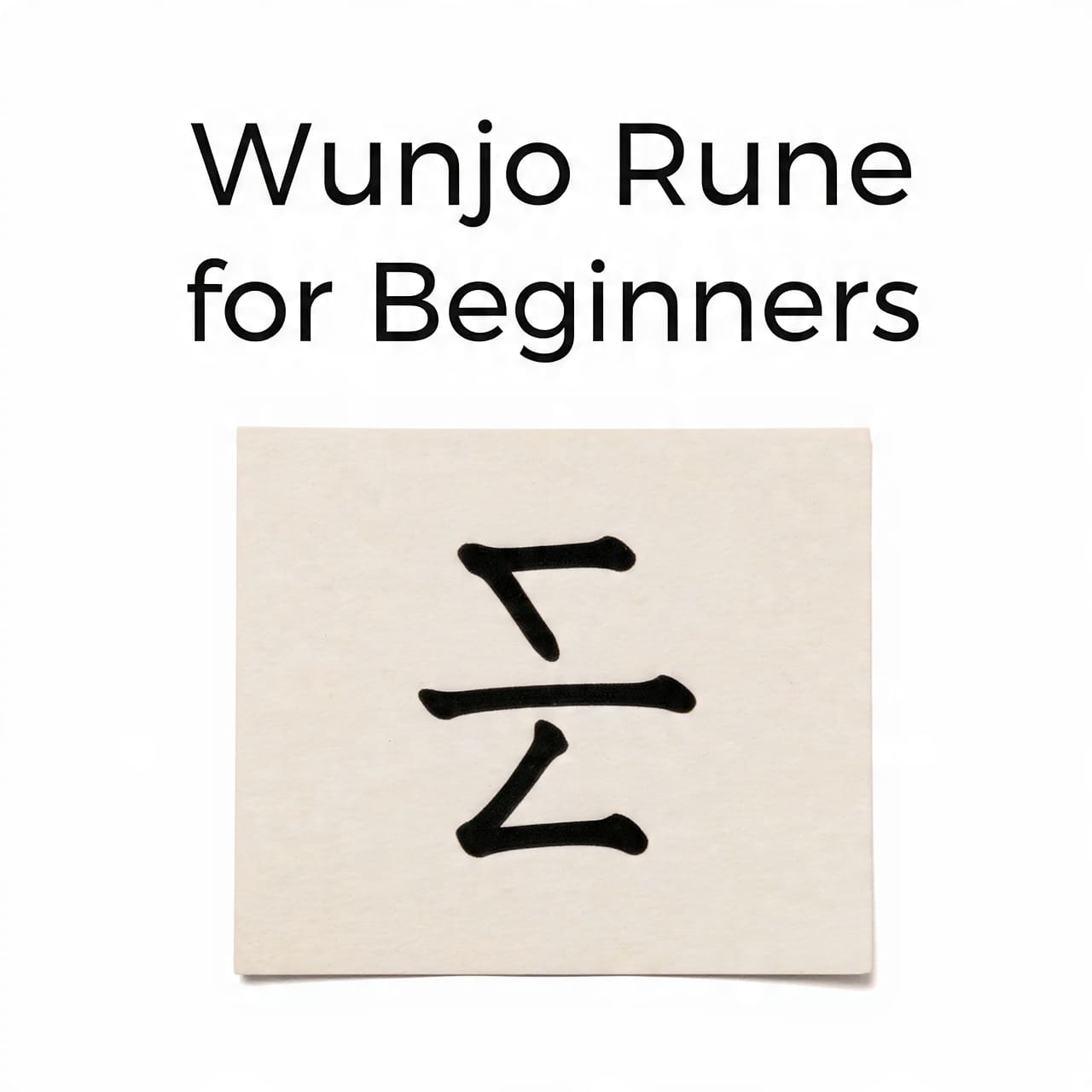Wunjo Rune for Beginners