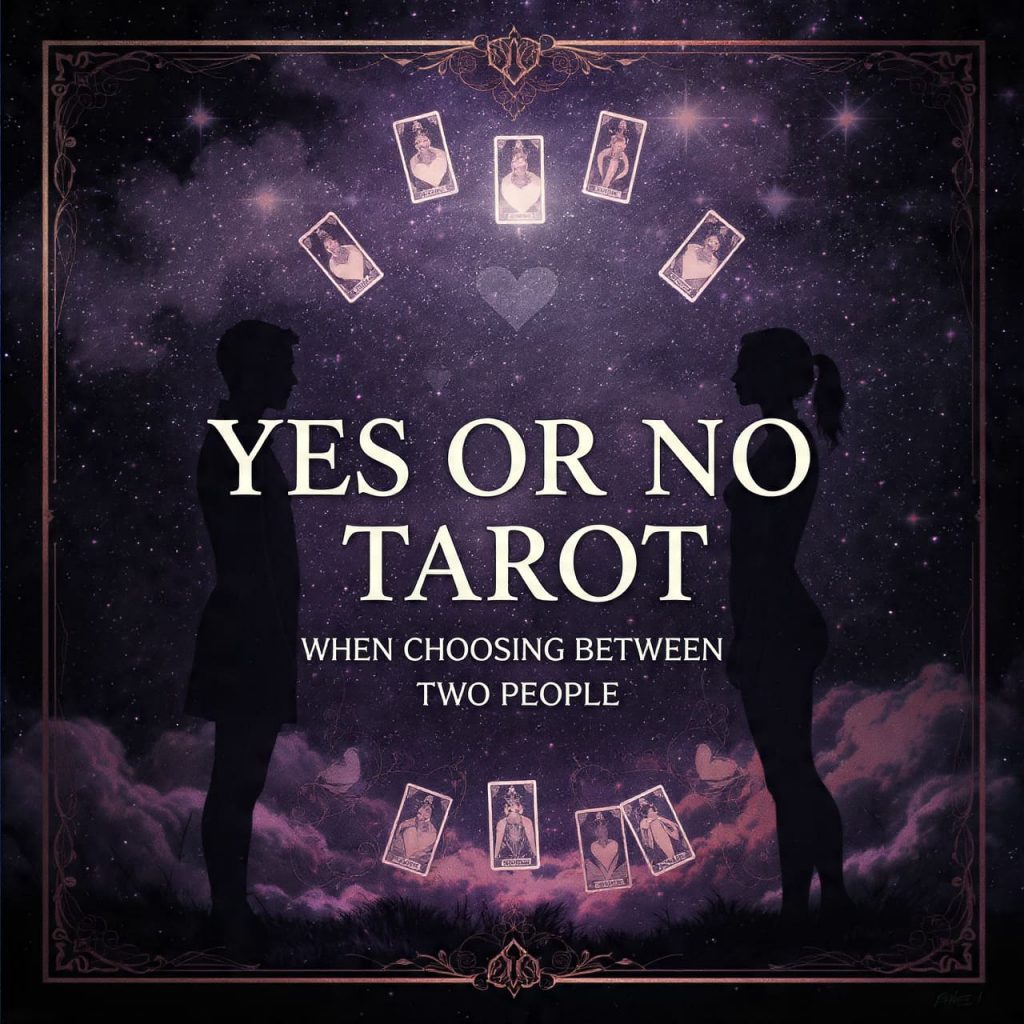 Yes or No Tarot when choosing between two people