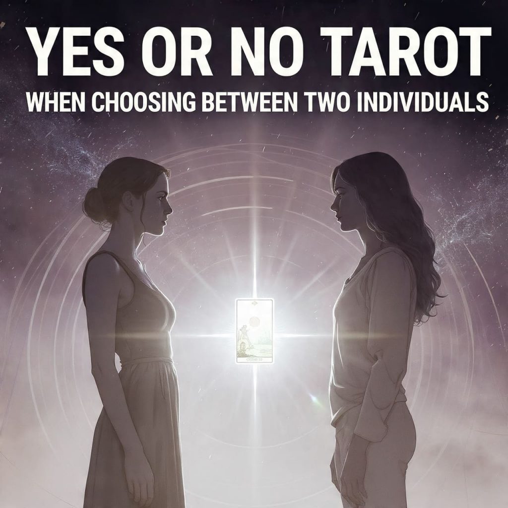 Yes or No Tarot when choosing between Two individuals