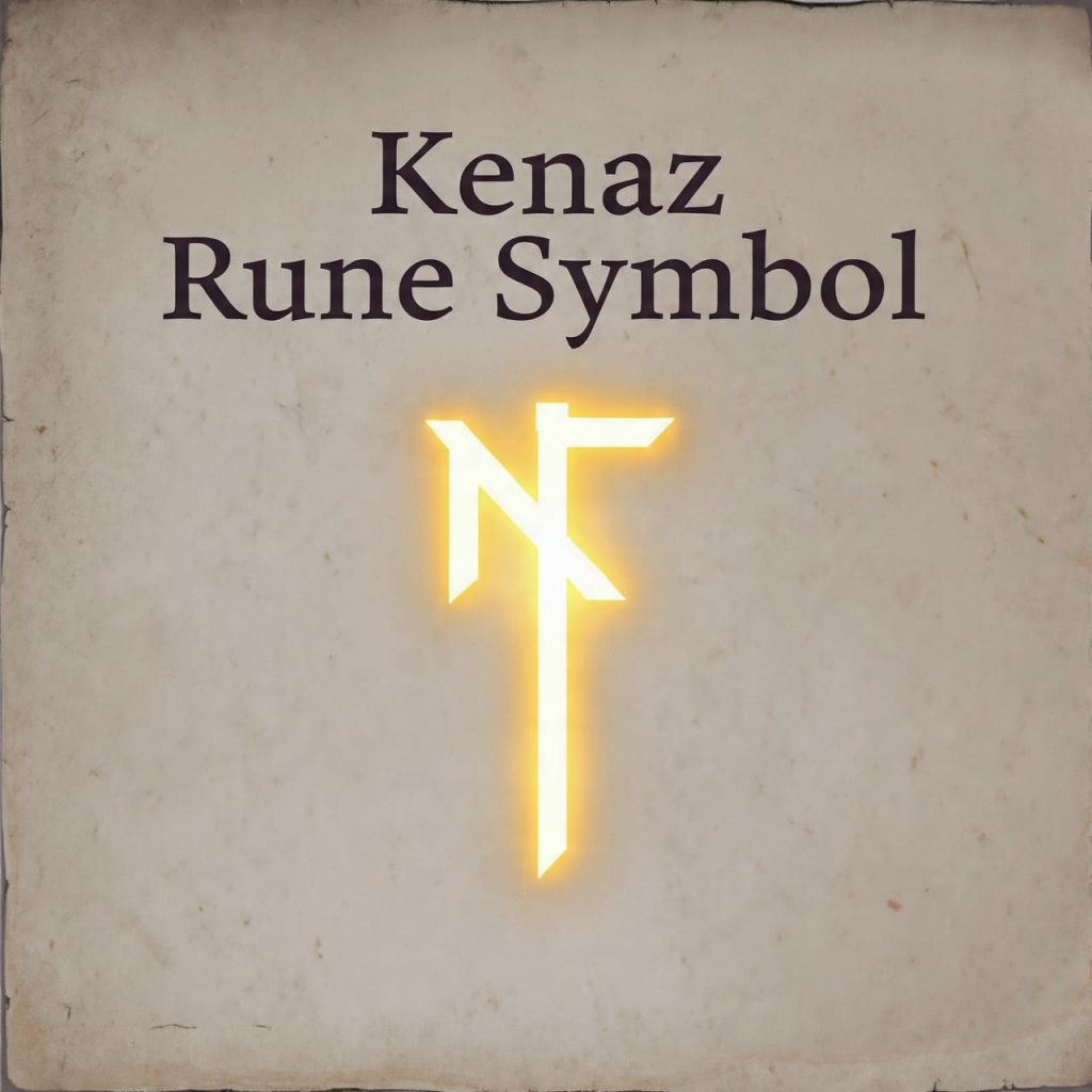 Kenaz Rune Symbol
