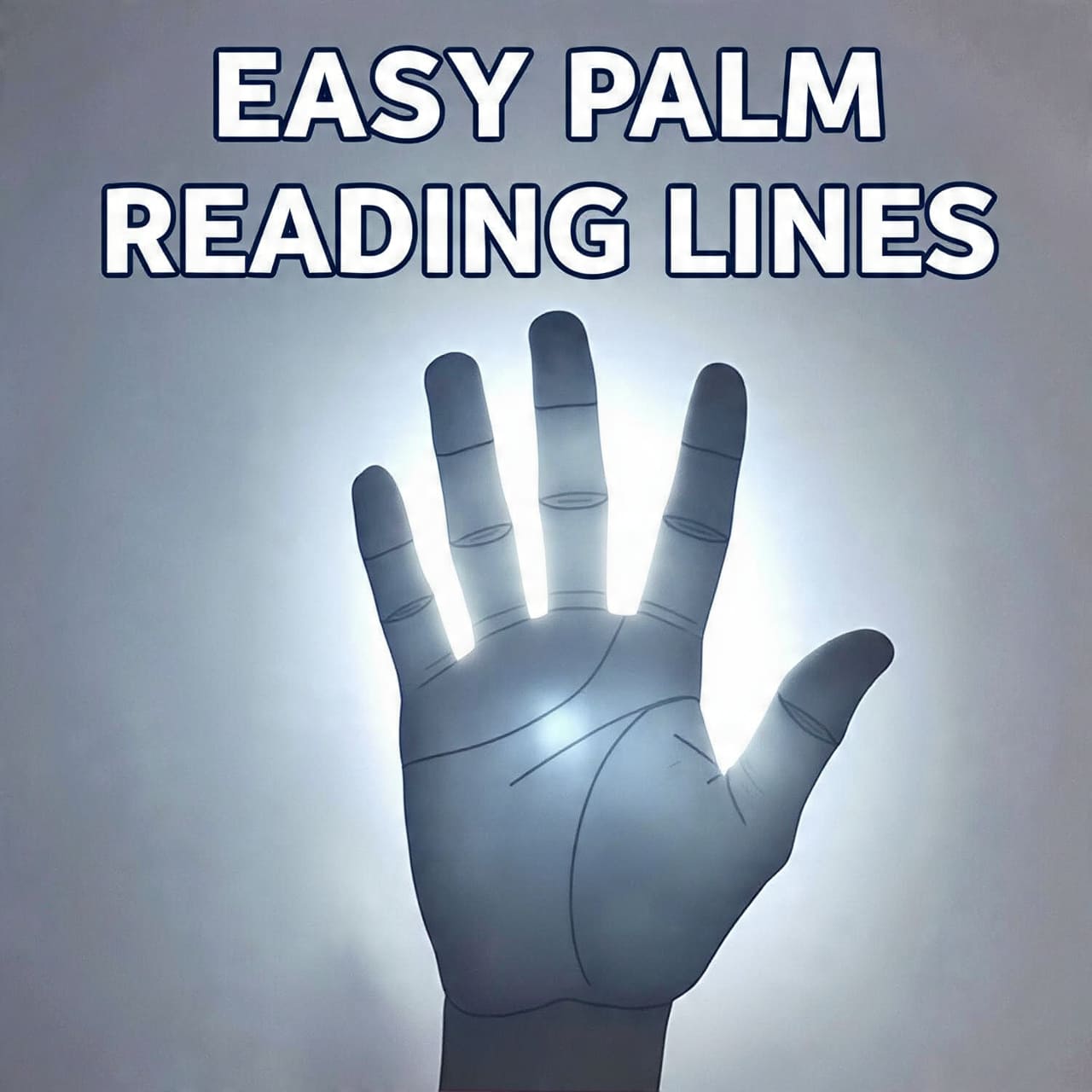 easy palm reading lines