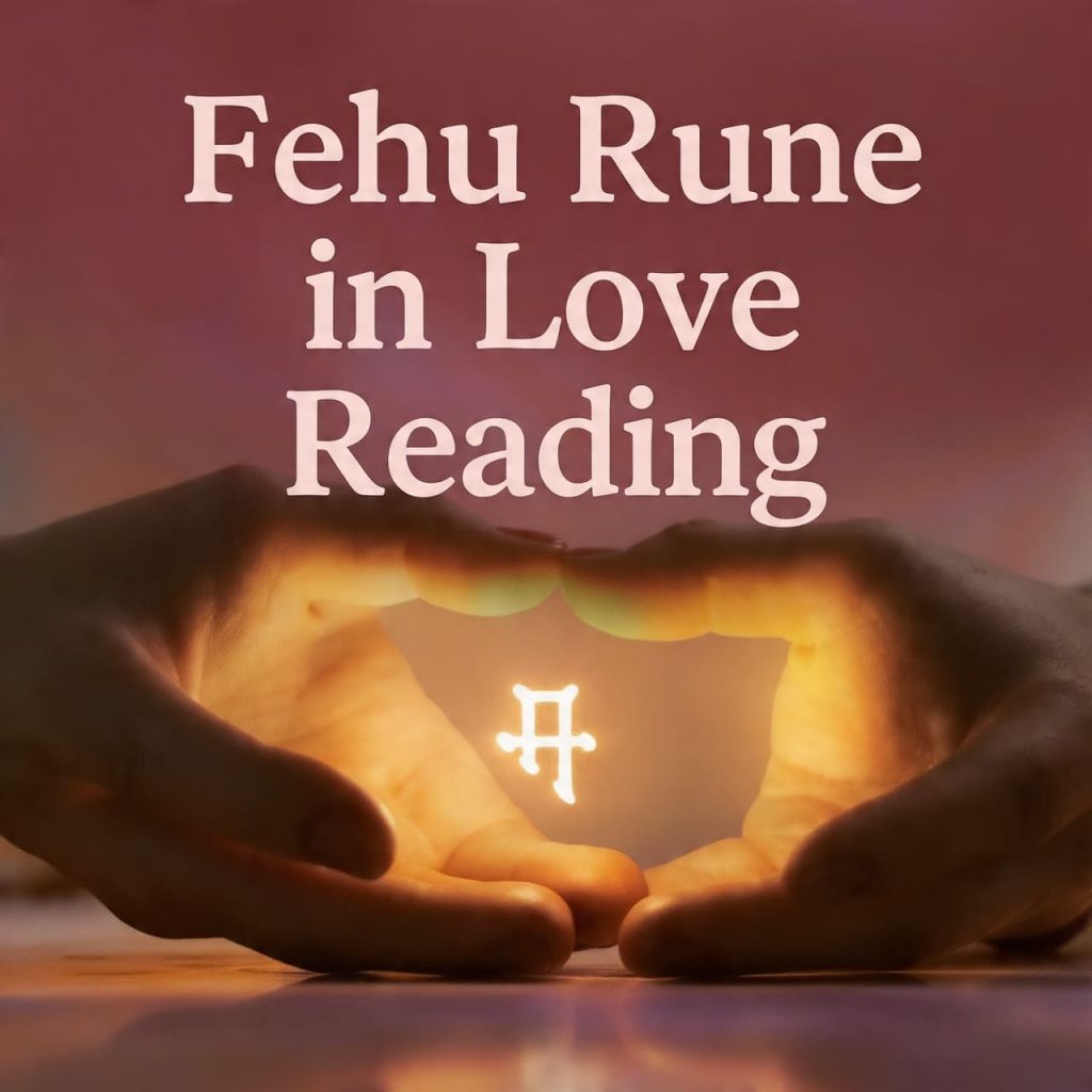 Fehu rune in love reading