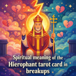 Spiritual meaning of the Hierophant tarot card in breakups