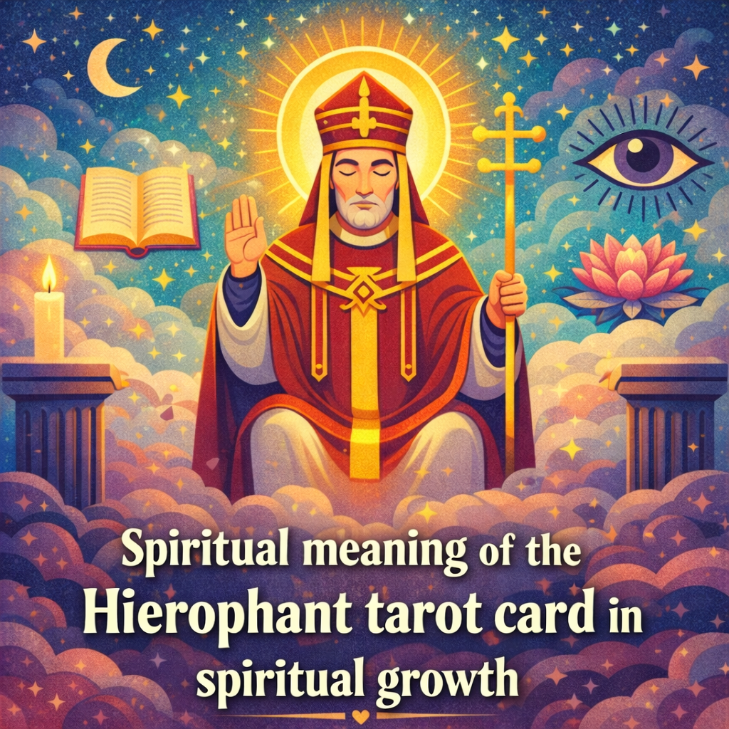 Spiritual meaning of the Hierophant tarot card in spiritual growth