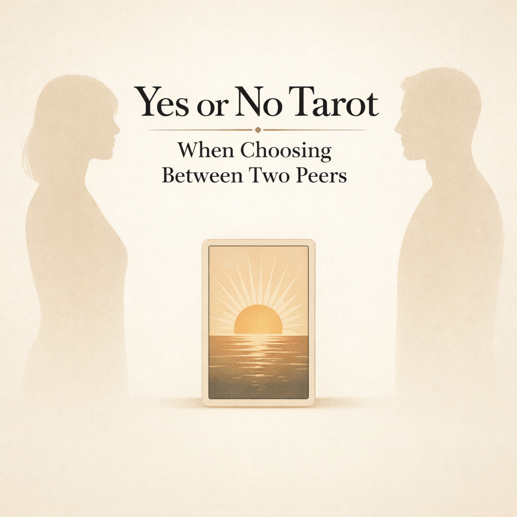 Yes or No Tarot When Choosing Between Two Peers