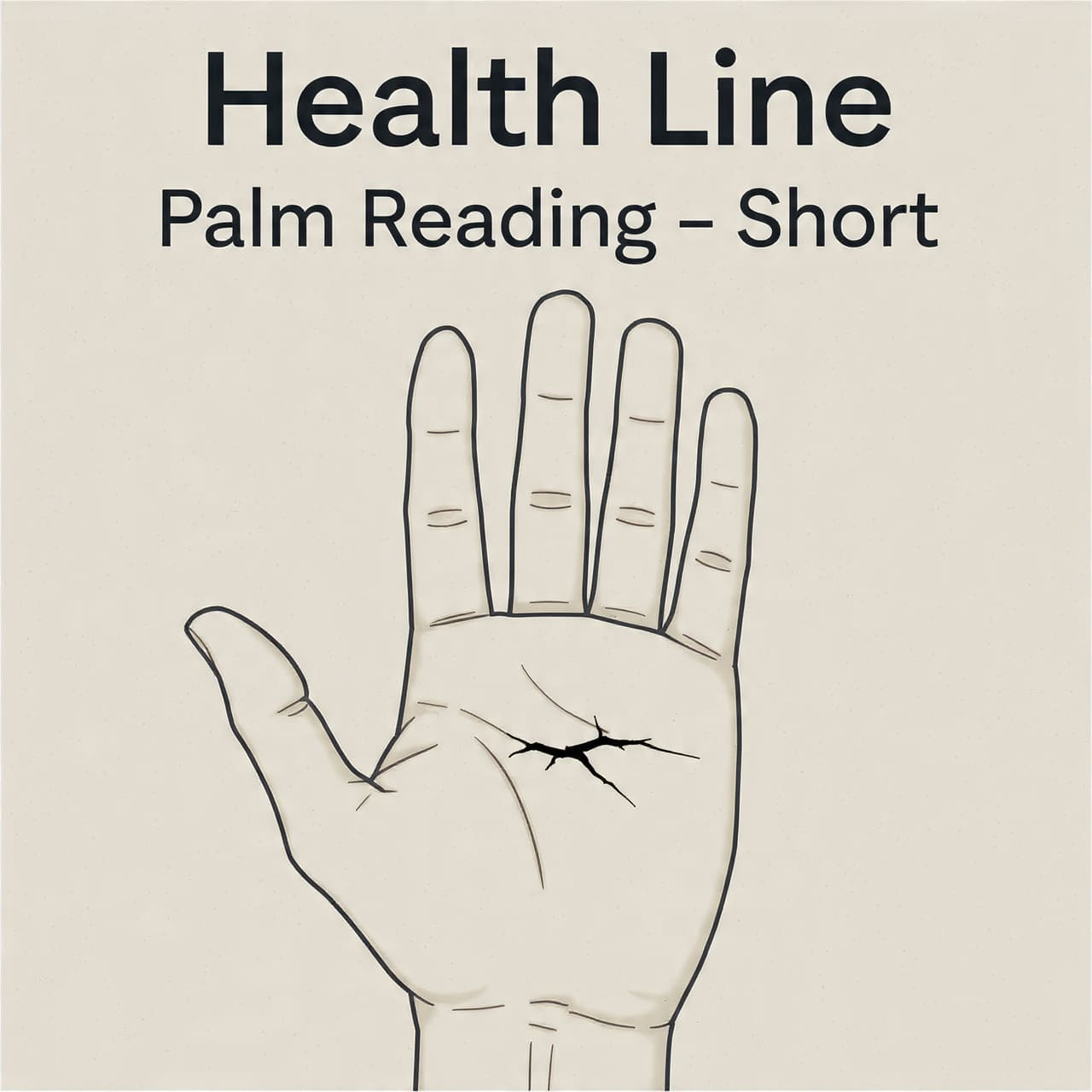 health line palm reading short