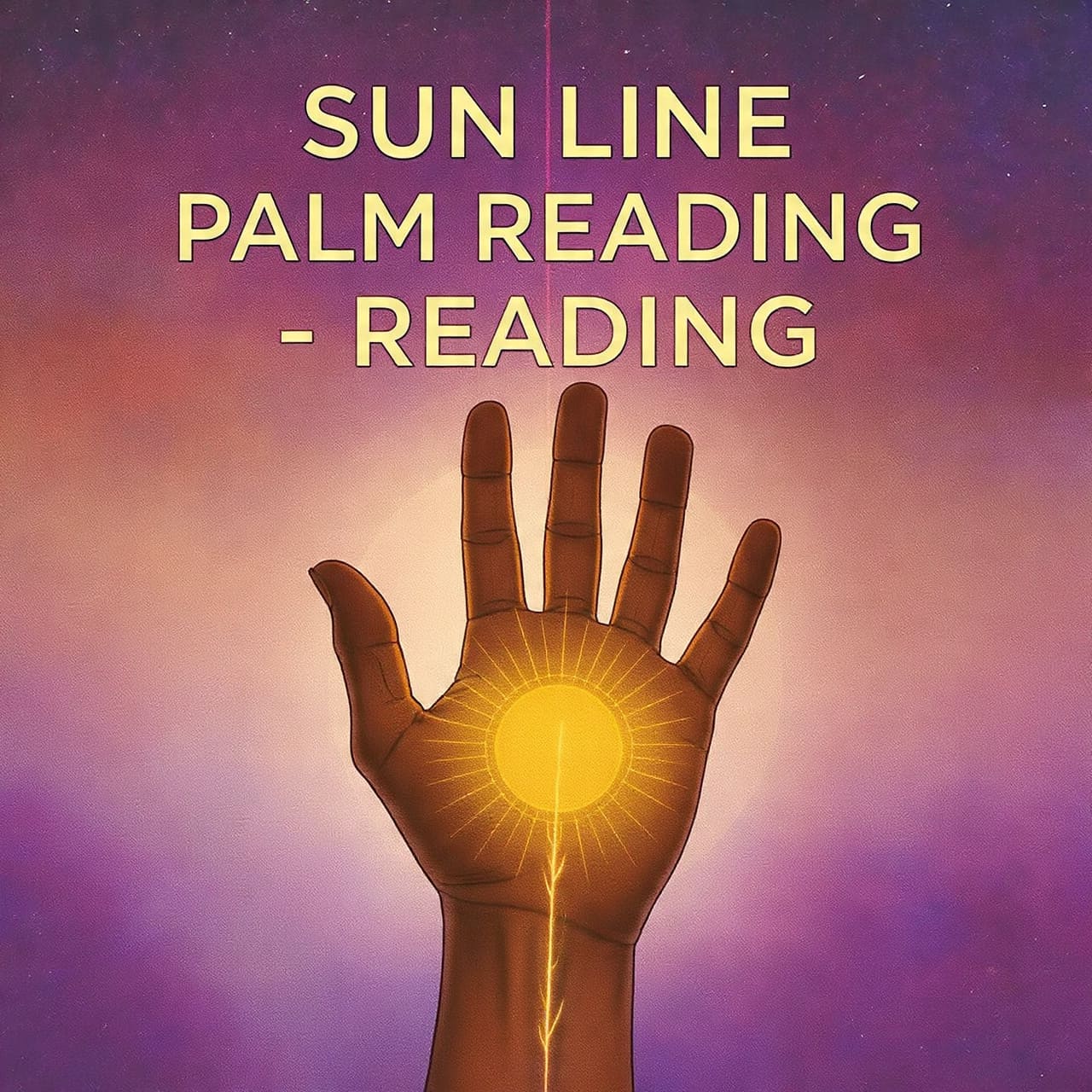 sun line palm reading reading