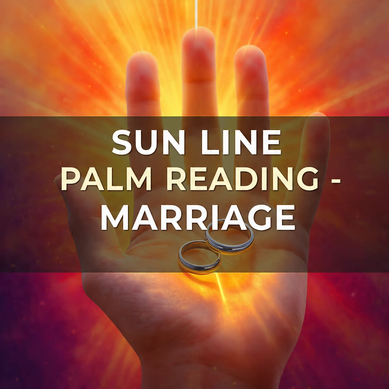 sun line palm reading marriage