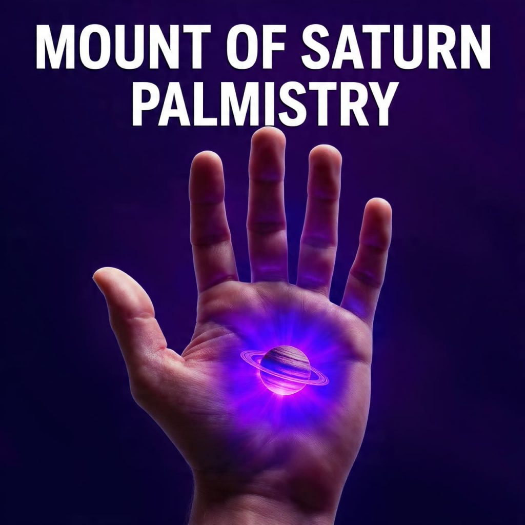 mount of saturn palmistry